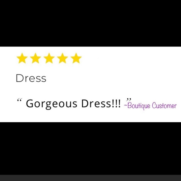 👑Black Satin Like Dress - Large (Clearance) - Picture 4 of 4